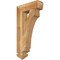 Ekena Millwork Imperial Arts & Crafts Rough Sawn Bracket, Western Red Cedar, 4"W x 16"D x 28"H BKT04X16X28IMP03RWR - alternate 1